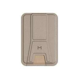 Кошелек-кардхолдер Magssory Duo Magnetic Kickstand Wallet, совместимый с MagSafe, ACL011, латте